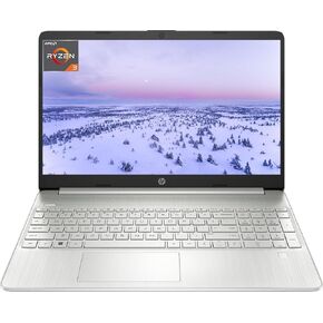HP 2023 Newest Laptop, 15.6" HD Display, AMD Ryzen 3 5300U (4 cores), 12GB RAM, 512GB SSD, AMD Radeon Graphics, Wi-Fi, Bluetooth, Numeric Keypad, Windows 11 Home