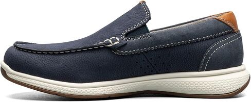 Florsheim Boy's Crossover Moc Toe Slip-on Jr. (Toddler/Little Big Kid) Loafer in Saudi Arabia
