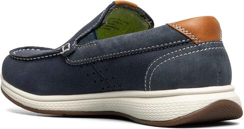 Florsheim Boy's Crossover Moc Toe Slip-on Jr. (Toddler/Little Big Kid) Loafer in Saudi Arabia