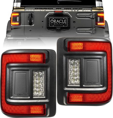 ORACLE LIGHTING Flush Mount LED Tail Lights for Jeep Wrangler JL (Standard Lense) in Saudi Arabia
