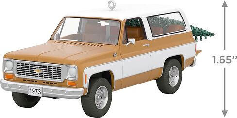 Christmas Ornament 2023, All-American Trucks 1973 Chevrolet Blazer 2023, Metal Ornament, Gifts for Car Collectors, in Saudi Arabia