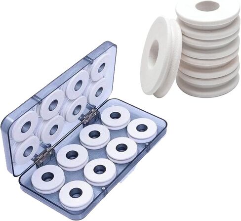 16 قطعة من بكرات الصيد الإسفنجية لتخزين خط الصيد مقاس 1.7 بوصة لوحات لف دائرية معدات صيد الأسماك المتطايرة لملحقات التخزين المنظم in Kuwait