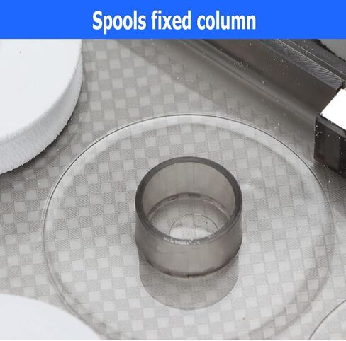 16 قطعة من بكرات الصيد الإسفنجية لتخزين خط الصيد مقاس 1.7 بوصة لوحات لف دائرية معدات صيد الأسماك المتطايرة لملحقات التخزين المنظم in Kuwait