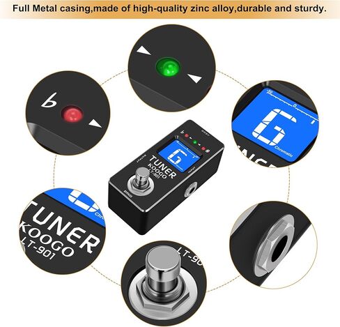 دواسة الموالف عالية الدقة موالف الجيتار اللوني الدواسة الالتفافية الحقيقية in Kuwait