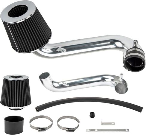 Cold Air Intake System High Flow Inlet for Civic 1.7L L4 2001 2002 2003 2004 2005 Black in Saudi Arabia