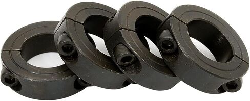 طوق بعمود مزدوج منقسم مقاس 1 بوصة من FKG، مجموعة من 4 قطع in Kuwait