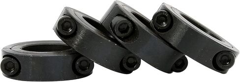 طوق بعمود مزدوج منقسم مقاس 1 بوصة من FKG، مجموعة من 4 قطع in Kuwait