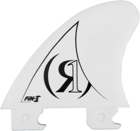 Ronix Fin-S 2.0 Tool-Less Center Surf Fin (1 Pack), White, 3.0 Inches in Kuwait