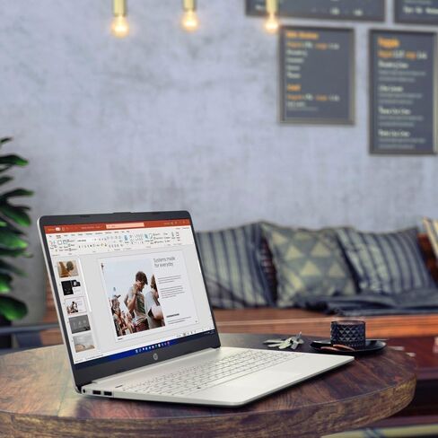 HP 2023 Newest Laptop, 15.6" HD Display, AMD Ryzen 3 5300U (4 cores), 12GB RAM, 512GB SSD, AMD Radeon Graphics, Wi-Fi, Bluetooth, Numeric Keypad, Windows 11 Home in Saudi Arabia