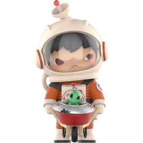 POP MART Hirono Search for Aliens Figurine, 7.09 inches Height, Toys for Modern Home Decor, Collectible Toy Set for Desk Accessories in Kuwait