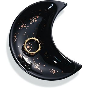 Round Jewelry Dish “Let you light shine" Encouraging Gift, Ceramic Tray for Rings Earrings Necklaces, Birthday Christmas Gift for Women in Saudi Arabia