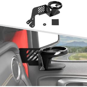 1PC Upgraded Door Cup Holder Fit for Jeep Wrangler JL JLU 2018-2024 & Gladiator JT 2020-2024, Passenger Side in Kuwait