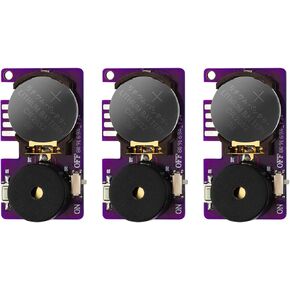3pcs Prank Device, Cricket Noise Maker Prank Beeping for Several Months Hidden Sound Prank Includes Cricket Chirps, Beeps and More Noise Making Prank Device for Adults, Dark Green in Saudi Arabia