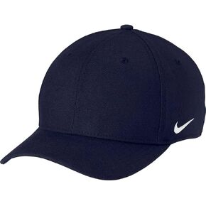 قبعة Nike Dri-FIT Swoosh Flex (كحلي، صغير/متوسط) in Saudi Arabia