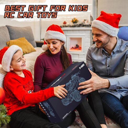 kolegend Remote Control Car 50+Min RC Cars Toys 1:12 Scale Monster Trucks 20KM/H Remote Control Monster Truck with LED Headlight and Rechargeable Battery Gifts for Boys 8-12,Green in Kuwait