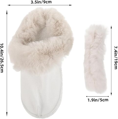 1set Shoe Inserts Detachable Plush Liners for Comfortable Insulation for Hole Shoes and Slippers Soft Removable and Washable Footwear in Saudi Arabia