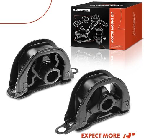 A-Premium 2PCS Front and Front Right Engine Motor Mount Set Compatible with Honda CR-V 1998-2001, Civic 1999-2000 & Acura Integra 1994-2001, Manual Transmission in Saudi Arabia
