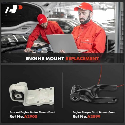 A-Premium Engine Motor Mount and Torque Strut Mount Kit Compatible with Chevrolet Uplander, Venture & Buick Rendezvous, Terraza & Oldsmobile Silhouette & Pontiac Aztek, Montana & Saturn Relay in Saudi Arabia