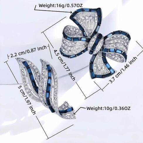Elegant Leaf-shaped Crystal Brooch, Perfect for Any Occasion，Rose Gold/Silver in Saudi Arabia