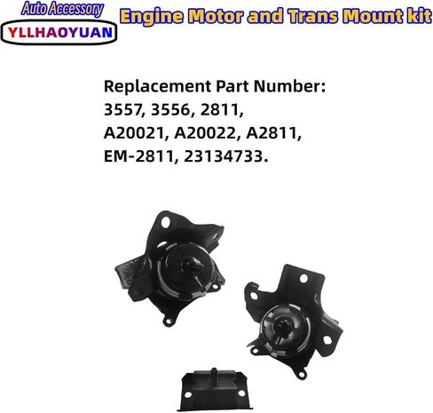 Front Left Engine Mount for Silverado 1500/Sierra 1500/Escalade/Cheyenne/Suburban/Tahoe/Yukon 2019-2025 Replacement for A20022,3585,84497435, 84497437,84687018,84687020,85608074 in Saudi Arabia