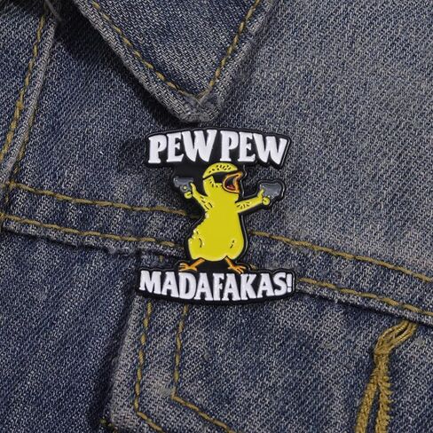 3Pcs Funny Cowboy Duck Enamel Pin, Novelty Cartoon Cute Pins for Hats, Backpacks, Bags and Lanyards in Kuwait