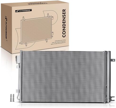 A-Premium A/C Condenser Replace# 84212084 - Compatible with 2019-2021 Cadillac XT4 & 2021-2021 Buick Envision, L4 2.0L in Saudi Arabia