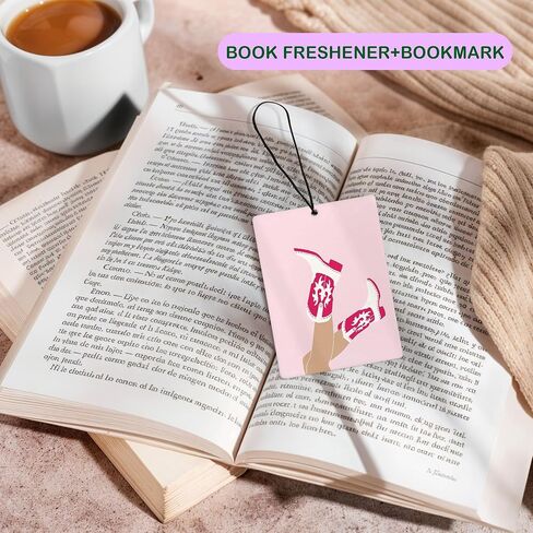Cute Pink Western Howdy Car Air Freshener, Preppy Hot Pink Cowgirl Boots Bull Skull Air Freshener Hanging 3 Pcs for Cars Closet Drawer, Car Accessories Mirror Decor for Women(Vanilla Scent) in Saudi Arabia