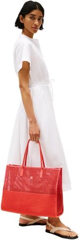 Tommy Hilfiger Womens Woven Summer Tote in Saudi Arabia