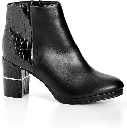 City Chic Wide Fit Rubi Ankle Boot in Saudi Arabia