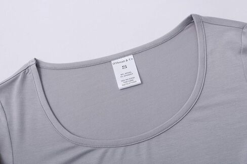 قمصان نسائية من OThread & Co. بأكمام طويلة ورقبة واسعة وطبقة أساسية قابلة للتمدد in Kuwait