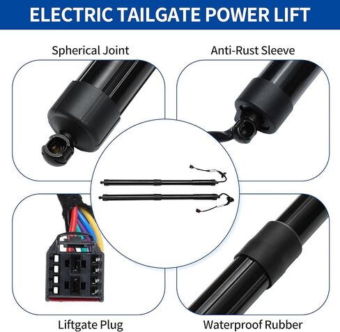 دعم رفع الطاقة للباب الخلفي الأيسر الأيمن لسيارة VOLVO XC40 2020-2025 فتحة الباب الخلفي للصدمات رقم 32296296/32296297/32357573/32357574 باب رفع الصندوق الكهربائي زوج واحد in Kuwait