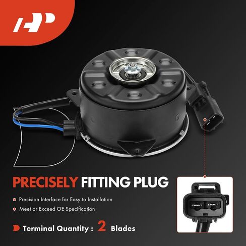 A-Premium Radiator Fan Motor Compatible with Chevrolet Camaro 2012-2015, Caprice 2012-2017, SS 2014-2017, 3.6L 6.2L 7.0L in Saudi Arabia
