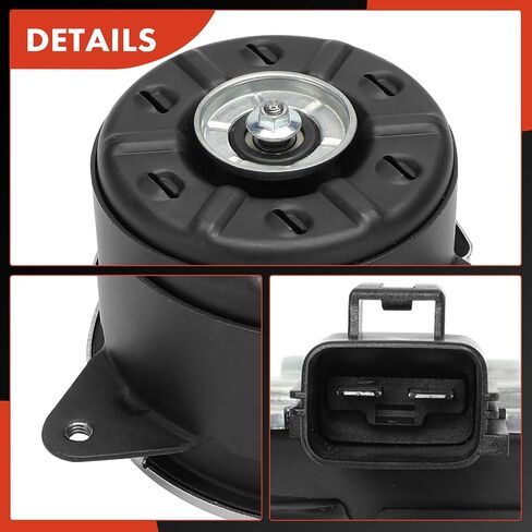 A-Premium Radiator Fan Motor Compatible with Chevrolet Camaro 2012-2015, Caprice 2012-2017, SS 2014-2017, 3.6L 6.2L 7.0L in Saudi Arabia