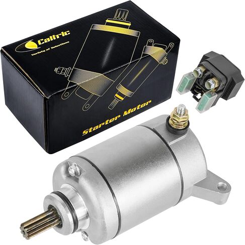 Caltric Starter & Solenoid Compatible With Yamaha Yfz450 Yfz45 Yfz 450 2004 2005 2006-2008 in Saudi Arabia