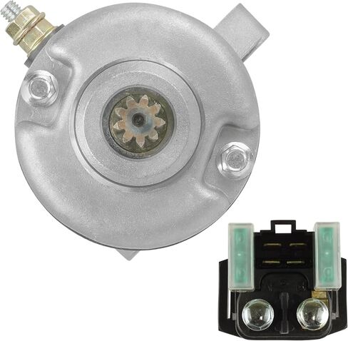 Caltric Starter & Solenoid Compatible With Yamaha Yfz450 Yfz45 Yfz 450 2004 2005 2006-2008 in Saudi Arabia