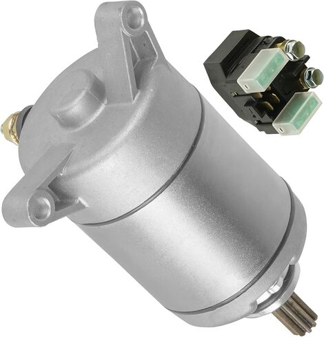 Caltric Starter & Solenoid Compatible With Yamaha Yfz450 Yfz45 Yfz 450 2004 2005 2006-2008 in Saudi Arabia