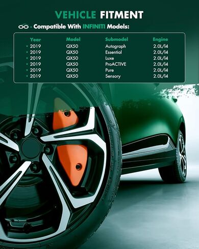 مجموعة عمود المحور السيرة الذاتية الجبهة اليمنى تناسب إنفينيتي QX50 2.0L 2019 NCV39074, 391005NA4A AWD in Saudi Arabia