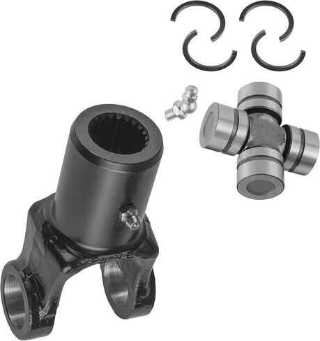 Caltric Rear Drive Train Prop Shaft Yoke with U-joint Compatible with Polaris Ranger Crew 900 2014 2015 2016 2017 2018 2019 in Saudi Arabia
