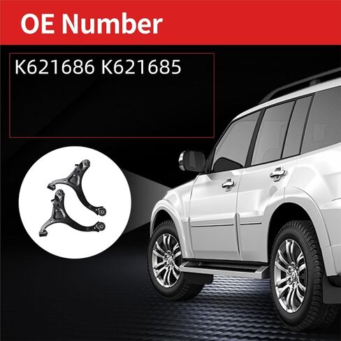 ذراع التحكم الأمامي السفلي مناسب لشركة Hyundai Santa FE 2007-2012 Kia Sorento 2011-2013 K621686 K621685-2pcs طقم تعليق in Saudi Arabia