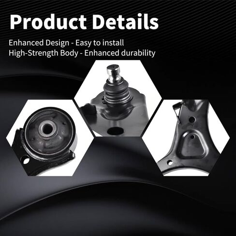 ذراع التحكم الأمامي السفلي مناسب لشركة Hyundai Santa FE 2007-2012 Kia Sorento 2011-2013 K621686 K621685-2pcs طقم تعليق in Saudi Arabia