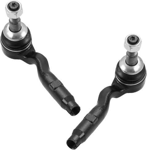 Detroit Axle - Front Outer Tie Rods for BMW 528i 535i GT 535d 550i 640i 650i 750i 750Li xDrive M5 M6 Dawn Ghost, 2 Outer Tie Rod End Links Replacement in Saudi Arabia