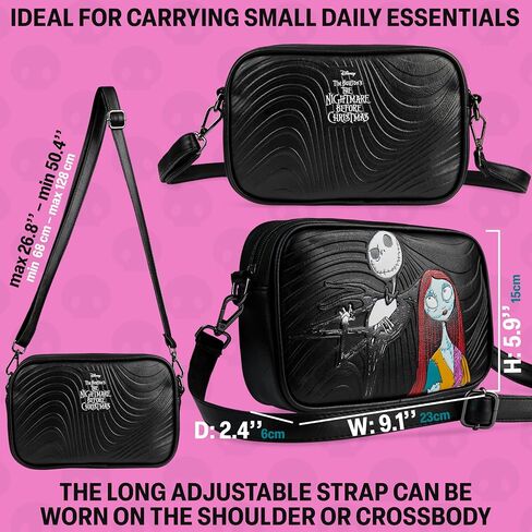 حقيبة Messenger Disney Stitch ، حقيبة كتف لطيفة للفتيات المراهقات حقيبة Crossbody للتسوق السفر in Saudi Arabia