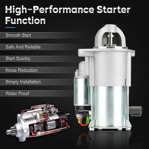 New Starter Fit for 1.8l Nissan Sentra 2003 2004 2005 Replaces # 410-12256, 9000908, S114-900, 6749, 17376 in Saudi Arabia