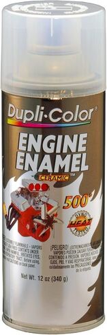Dupli-Color DE1636 Clear Top Coat Engine Enamel with Ceramic 12 oz. Aerosol (6 Pack) in Saudi Arabia