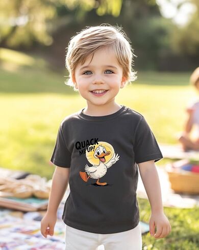 Toddler T-Shirts, Baby Boy Girl Kids Animal Graphic Tees Funny Letter Print Sunmmer Clothes Short Sleeve 2-8T in Kuwait
