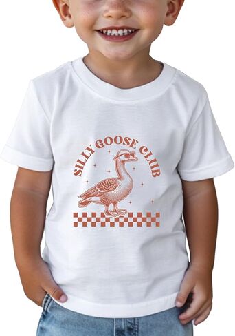 Toddler T-Shirts, Baby Boy Girl Kids Animal Graphic Tees Funny Letter Print Sunmmer Clothes Short Sleeve 2-8T in Kuwait