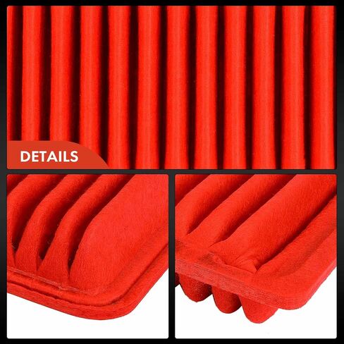 A-Premium Pre-oiled Engine Air Filter Compatible with Toyota, Subaru, Scion & Pontiac - 86 2017-2020, Corolla/Matrix/Vibe 2003-2008, BRZ 2013-2020, FR-S 2013-2016, tC 2005-2010, 1.8L 2.0L 2.4L in Saudi Arabia