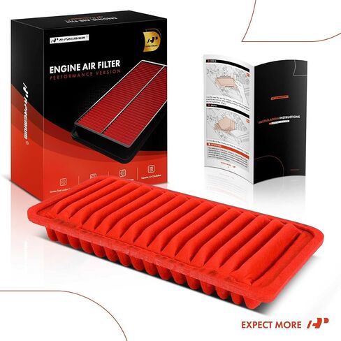 A-Premium Pre-oiled Engine Air Filter Compatible with Toyota, Subaru, Scion & Pontiac - 86 2017-2020, Corolla/Matrix/Vibe 2003-2008, BRZ 2013-2020, FR-S 2013-2016, tC 2005-2010, 1.8L 2.0L 2.4L in Saudi Arabia