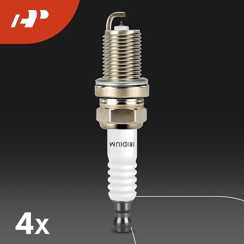 A-Premium (Red) Set of 8 Ignition Coil Pack and Iridium Spark Plugs Compatible with Honda CR-V 2002-2009, Accord 2003-2007, Civic 2002-2005, Element 2003-2011 & Acura RSX 2002-2006, CSX 2006-2011 in Saudi Arabia