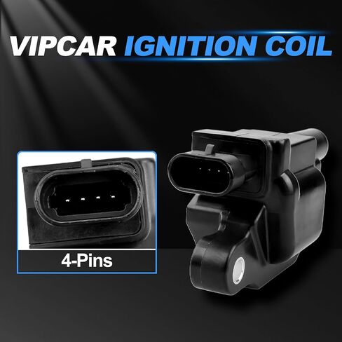 Set of 8 Ignition Coil Pack UF413 and Iridium Spark Plugs Compatible with Chevy/GMC 2007-2013 Silverado Suburban Trucks 4.8 5.3 6.0 6.2L, Express Vans, SSR Trailblazer Tahoe Escalade G8 9-7X in Saudi Arabia